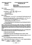 Đề thi tuyển sinh vào lớp 10 môn Toán năm 2023-2024 có đáp án - Sở GD&ĐT Bình Định
