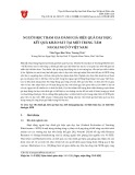 Người học tham gia đánh giá hiệu quả dạy học: Kết quả khảo sát tại một trung tâm ngoại ngữ ở Việt Nam