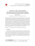 Vai trò các “Thầy” trong đời sống tín ngưỡng của cư dân vạn đò sông Hương, tỉnh Thừa Thiên Huế: Truyền thống và biến đổi