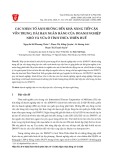 Các nhân tố ảnh hưởng đến khả năng tiếp cận vốn trung, dài hạn ngân hàng của doanh nghiệp nhỏ và vừa ở tỉnh Thừa Thiên Huế