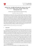 Thích ứng với biến đổi khí hậu trong sản xuất lúa tại xã Vĩnh Giang, huyện Vĩnh Linh, tỉnh Quảng Trị