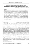 Nghiên cứu vận chuyển sống tôm càng xanh (Macrobrachium rosenbergii de Man, 1879) không dùng nước