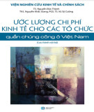 Tổ chức quần chúng công ở Việt Nam - Ước lượng chi phí kinh tế: Phần 2