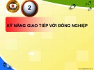 Bài giảng Kỹ năng giao tiếp: Chương 2 - CĐ Y tế Hà Nội