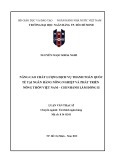 Luận văn Thạc sĩ Tài chính ngân hàng: Nâng cao chất lượng dịch vụ thanh toán quốc tế tại Ngân hàng Nông nghiệp và Phát triển Nông thôn Việt Nam chi nhánh Lâm Đồng II
