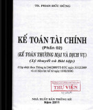 Lý thuyết và bài tập Kế toán tài chính (Phần 02 - Kế toán thương mại và dịch vụ): Phần 1