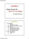 Bài giảng Đầu tư tài chính - Chương 1: Tổng quan về đầu tư tài chính