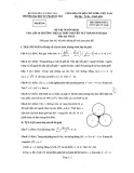 Đề thi tuyển sinh vào lớp 10 môn Toán năm 2023 có đáp án - Trường THPT Nguyễn Tất Thành, Hà Nội