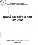 Tìm hiểu lịch sử báo chí Việt Nam 1865-1945: Phần 1