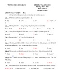 Đề thi giữa học kì 2 môn Toán lớp 8 năm 2022-2023 có đáp án - Trường THCS Đức Giang