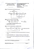Đề thi học kì 1 môn Điều khiển tự động năm 2020-2021 có đáp án - Trường ĐH Sư Phạm Kỹ Thuật TP.HCM