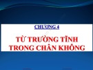 Bài giảng Vật lý đại cương 2: Chương 4 - PGS. TS Nguyễn Thành Vấn