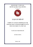 Luận án Tiến sĩ Quản trị kinh doanh: Nghiên cứu áp dụng mô hình quản trị tinh gọn cho các doanh nghiệp sản xuất hàng xuất khẩu của Việt Nam