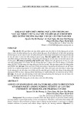 Khảo sát kiến thức phòng ngừa tổn thương do vật sắc nhọn y tế và các yếu tố liên quan ở sinh viên điều dưỡng trường Đại học Y Dược Cần Thơ năm 2020