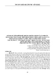 Đánh giá tình hình đề kháng kháng sinh của vi khuẩn Helicobacter pylori trên bệnh nhân viêm loét dạ dày tá tràng đang khám và điều trị tại tỉnh Tiền Giang