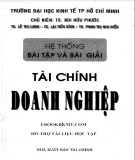 Bài tập tài chính doanh nghiệp có lời giải: Phần 1