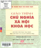 Giáo trình Chủ nghĩa xã hội khoa học (Dành cho bậc đại học hệ chuyên lý luận chính trị): Phần 1