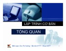 Bài giảng Lập trình cơ bản: Bài 1 - Chu Thị Hường