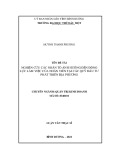 Luận văn Thạc sĩ Quản trị kinh doanh: Nghiên cứu các nhân tố ảnh hưởng đến động lực làm việc của nhân viên tại quỹ đầu tư phát triển địa phương