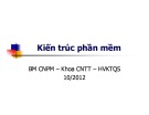 Bài giảng Công nghệ phần mềm: Bài 3 - Học viện Kỹ thuật Quân sự