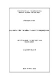 Luận văn Thạc sĩ Văn học Việt Nam: Đặc điểm tiểu thuyết của Nguyễn Thị Diệp Mai