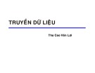 Bài giảng Truyền dữ liệu: Chương 1 - ThS. Cao Văn Lợi