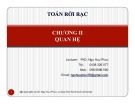 Bài giảng Toán rời rạc: Chương 2 - Dr. Ngô Hữu Phúc