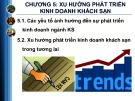 Bài giảng Tổng quan khách sạn - Chương 5: Xu hướng phát triển kinh doanh khách sạn