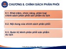 Bài giảng Marketing Du lịch - Chương 8: Chính sách phân phối (Năm 2022)