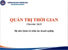 Bài giảng Quản trị thời gian - Chương 0: Giới thiệu học phần