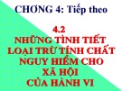 Bài giảng Luật Hình sự - Chương 4: Trách nhiệm hình sự và những tình tiết loại trừ tính nguy hiểm cho xã hội của hành vi (Phần 2)