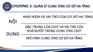 Bài giảng Quản lý công - Chương 3: Quản lý cung ứng cơ sở hạ tầng (Chương trình Cao học)