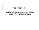 Bài giảng Kiểm soát nội bộ - Chương 3: Thiết kế kiểm soát nội bộ các chu trình chủ yếu trong đơn vị