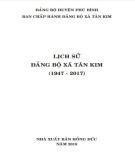 Ebook Lịch sử Đảng bộ xã Tân Kim (1947-2017): Phần 2