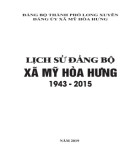 Ebook Lịch sử Đảng bộ xã Mỹ Hòa Hưng (1943-2015): Phần 2