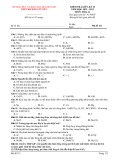 Đề thi giữa học kì 2 môn Hóa học lớp 12 năm 2022-2023 - Trường THPT Đỗ Đăng Tuyển, Quảng Nam