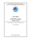 Giáo trình AutoCAD (Ngành: Cắt gọt kim loại - Trình độ: Cao đẳng) - CĐ Kỹ thuật Nguyễn Trường Tộ