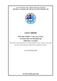 Giáo trình CAD/CAM cơ bản (Ngành: Cắt gọt kim loại - Trình độ: Cao đẳng) - CĐ Kỹ thuật Nguyễn Trường Tộ