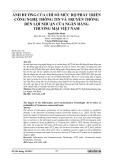 Ảnh hưởng của chỉ số mức độ phát triển công nghệ thông tin và truyền thông đến lợi nhuận của ngân hàng thương mại Việt Nam