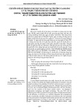 Chuyển đổi số trong giáo dục đào tạo tại trường cao đẳng Lý Tự Trọng thành phố Hồ Chí Minh