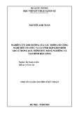 Tóm tắt Luận án Tiến sĩ Kỹ thuật: Nghiên cứu ảnh hưởng của các thông số công nghệ đến tổ chức và cơ tính hợp kim nhôm ADC12 trong quá trình đúc máng nghiêng và tạo hình bán lỏng