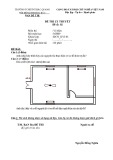 Đề thi lý thuyết học kì 1 môn Vẽ điện có đáp án - Trường TCNDTNT Bắc Quang (Đề số 2)
