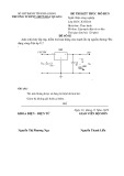 Đề thi kết thúc môn Lắp mạch điện tử cơ bản có đáp án - Trường TCNDTNT Bắc Quang (Đề 2)
