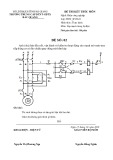 Đề thi kết thúc môn Lắp mạch trang bị điện có đáp án - Trường TCNDTNT Bắc Quang (Đề số 2)