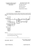 Đề thi kết thúc môn Lắp đặt điện có đáp án - Trường TCNDTNT Bắc Quang (Đề số 4)