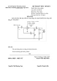 Đề thi kết thúc môn Lắp mạch điện tử cơ bản có đáp án - Trường TCNDTNT Bắc Quang (Đề 4)