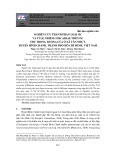 Nghiên cứu thành phần loài ốc và tỉ lệ nhiễm cercariae trên ốc thu trong ruộng lúa ở xã Tân Nhựt, huyện Bình Chánh, Thành phố Hồ Chí Minh, Việt Nam