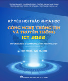 Công nghệ thông tin và truyền thông ICT 2022 - Kỷ yếu hội thảo khoa học