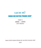 Ebook Lịch sử Đảng bộ huyện Phụng Hiệp (1930-1975): Phần 2