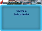 Bài giảng Kiến trúc máy tính: Chương 6 - Trường Đại học Công nghiệp TP.HCM